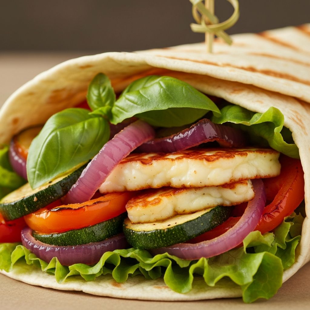 Halloumi Wrap